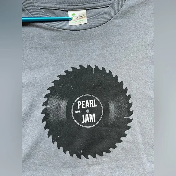 Pearl Jam 2009 Saw Blade 33 1/3 Tour Shirt XXL - Picture 3 of 5